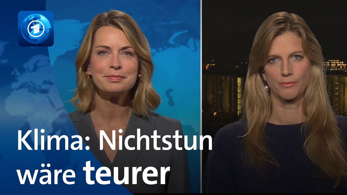 COP: Transformationsforscherin Göpel fordert mehr Klimaschutz | tagesthemen-Interview